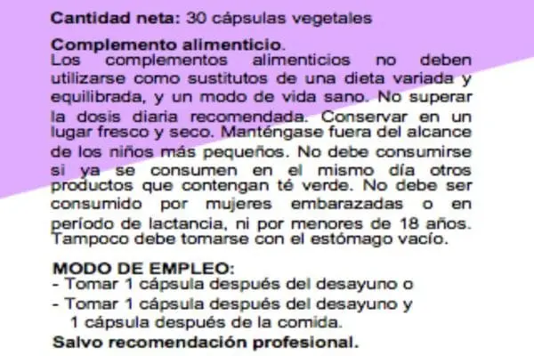 Modo de empleo del suplemento fisiológico mentalerta flash