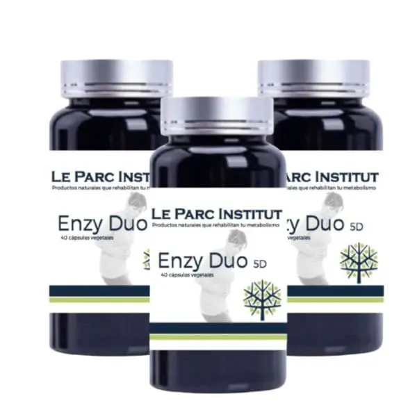 Enzy Duo suplemento fisiológico para mejorar la digestión