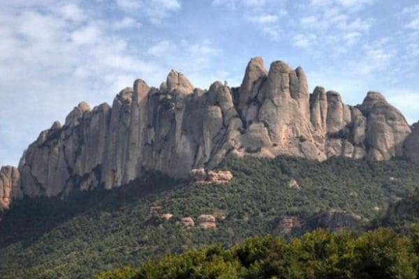 montserrat_montana montaña de Montserrat en Barcelona