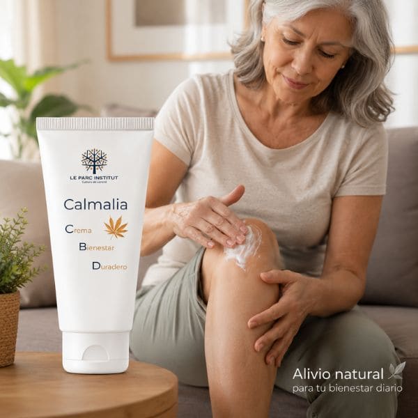 Crema para el dolor muscular y articular. Calmalia con CBD